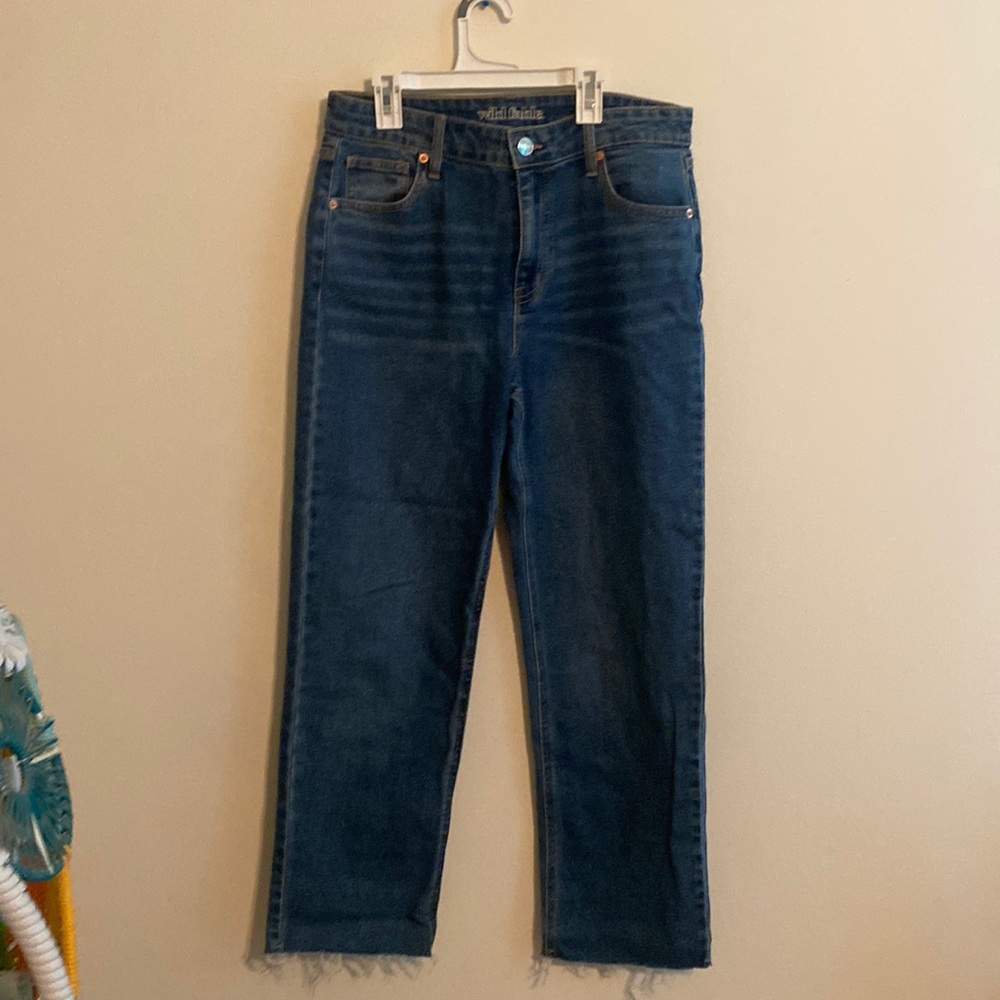 High waisted mom jeans